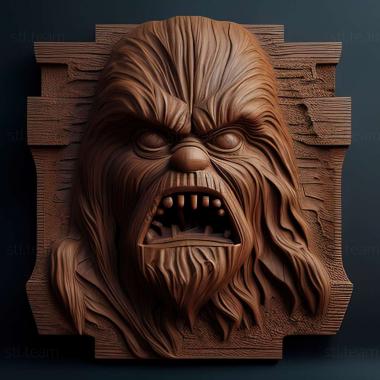 3D модель Гра Star Wars Galaxies Rage of the Wookiee (STL)